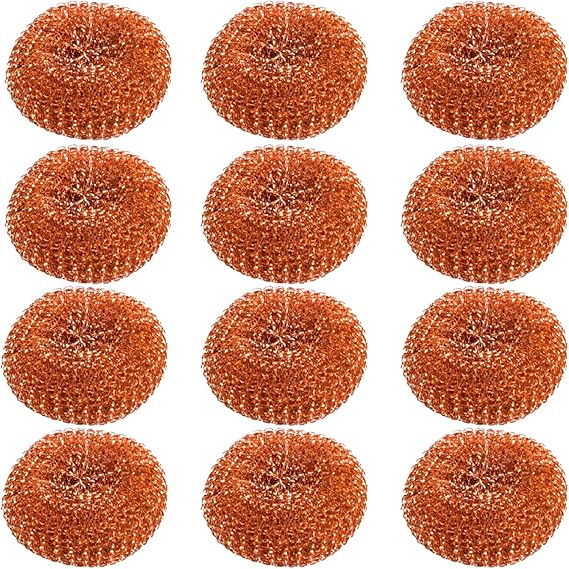 キッチン用家庭用銅メッキメッシュたわし